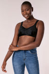 Amoena Isadora Wire Free Mastectomy Bra - Black