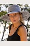 Rigon Bermuda Capeline Hat - Black/White